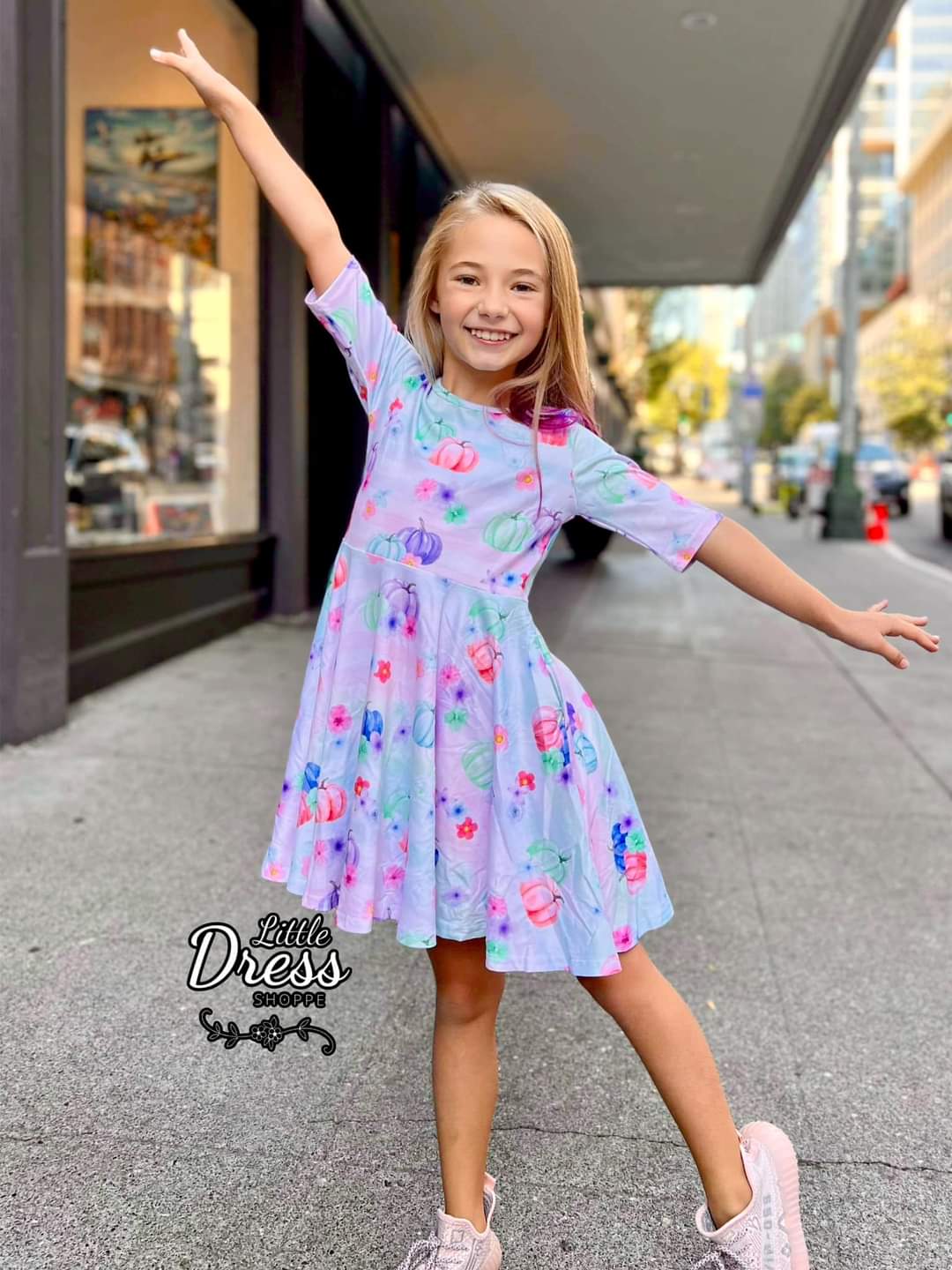 Pastel Pumpkin Dress