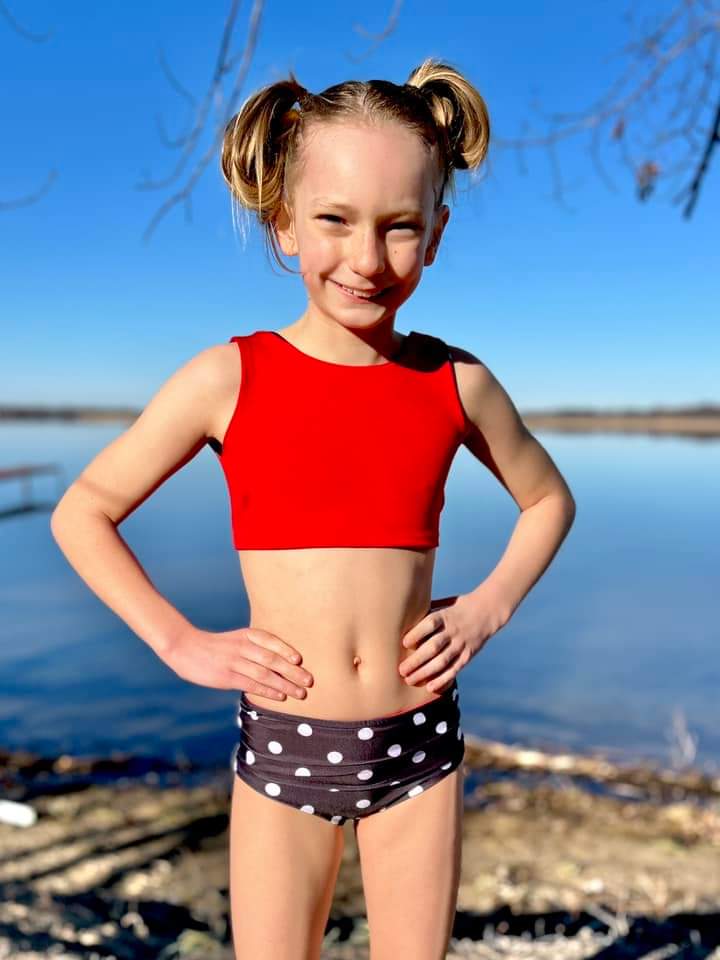 Polka Dot Reversible Set