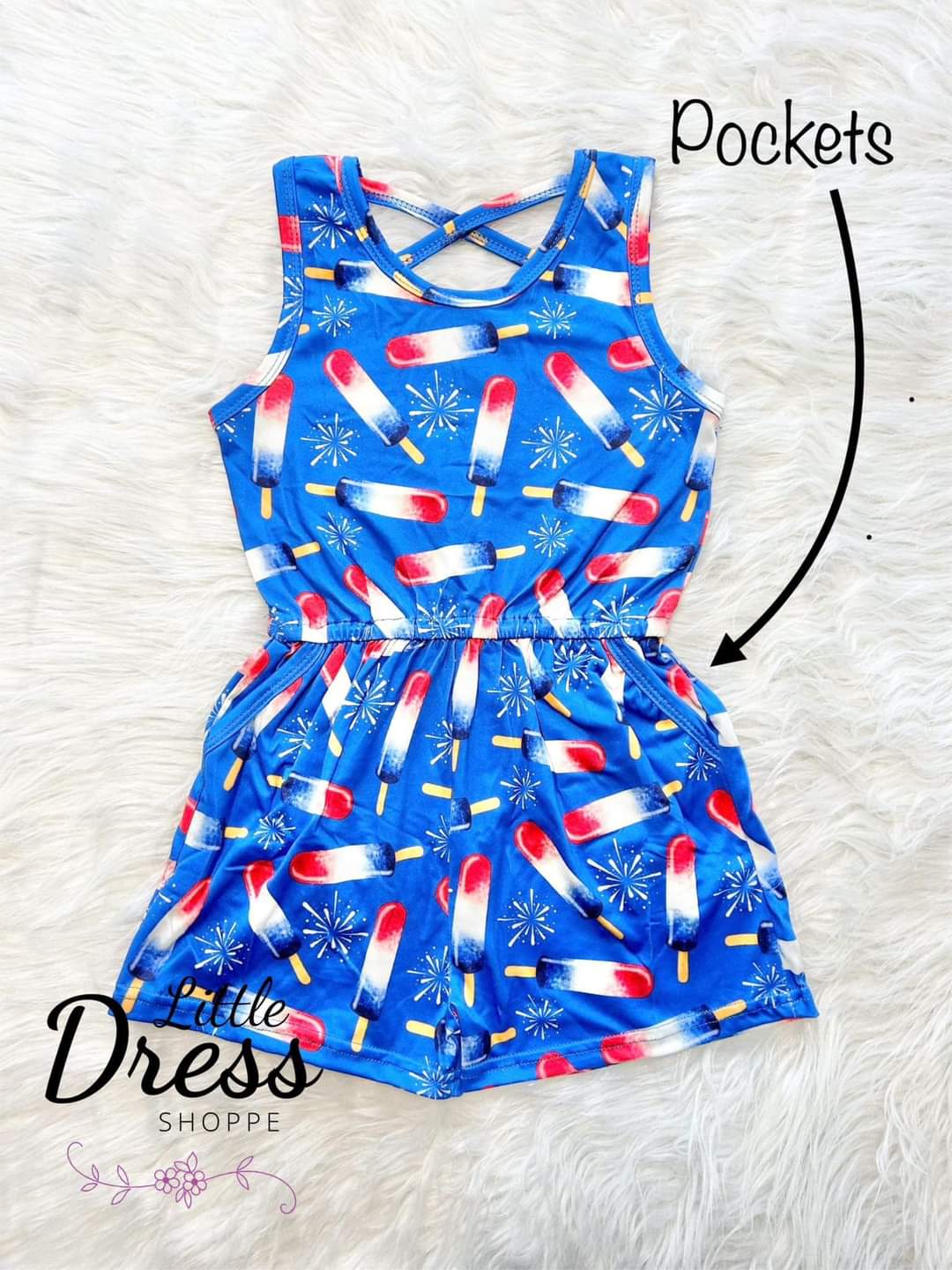 Patriotic Popsicle Romper