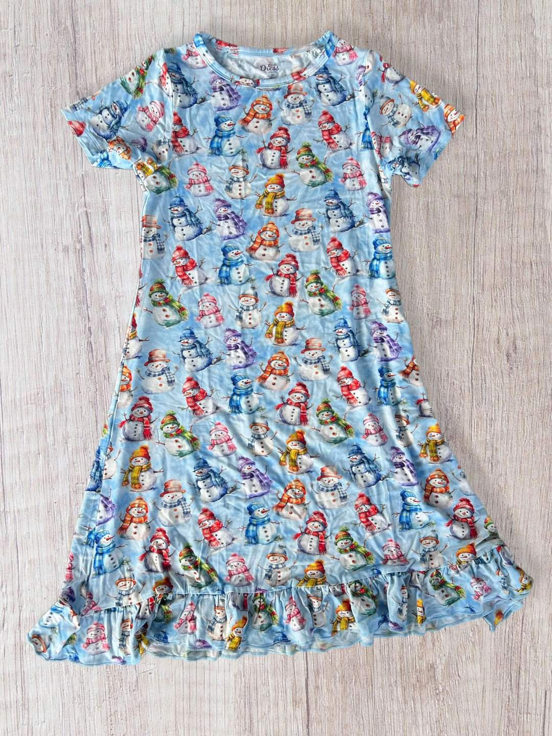 Snow Friends Bamboo PJ Gown