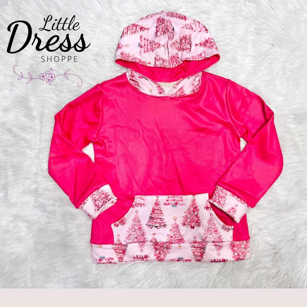 Pink Trees Hoodie