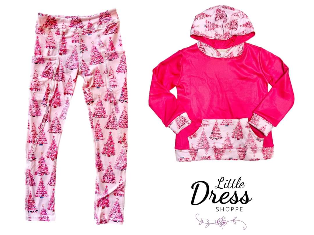 Pink Trees Hoodie
