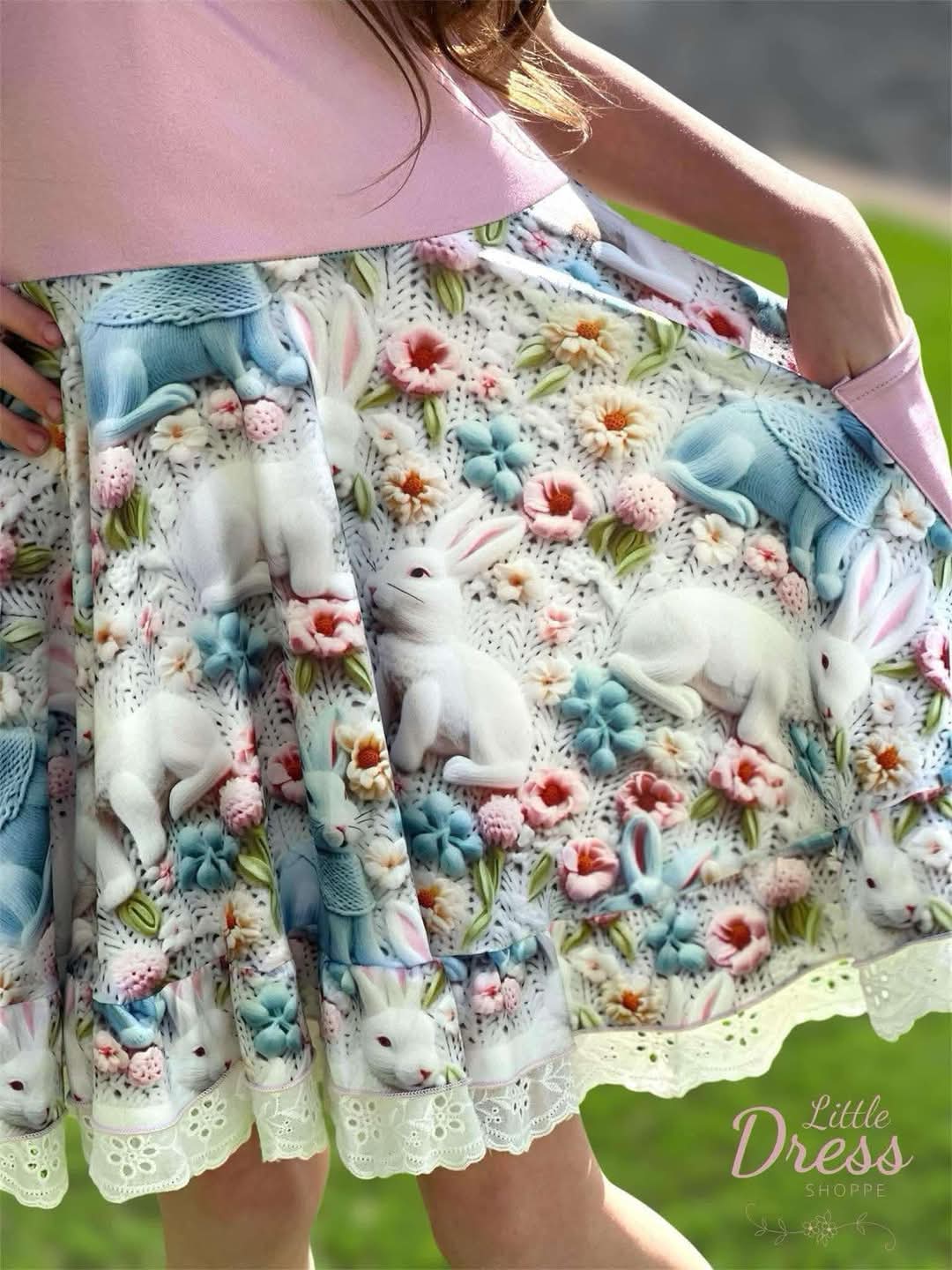 Button Tank Twirl Dress