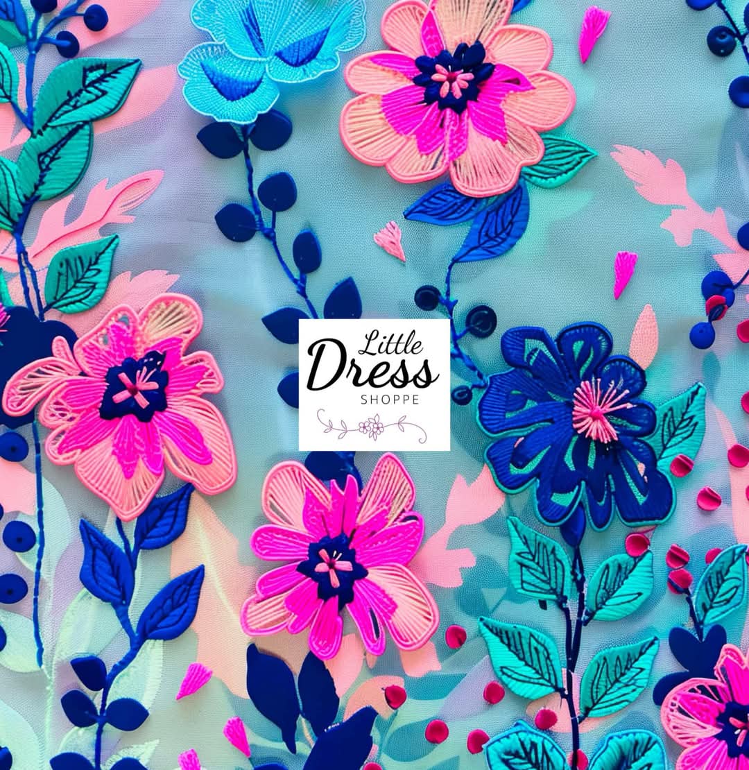 Vibrant Floral Maxi Twirl Dress