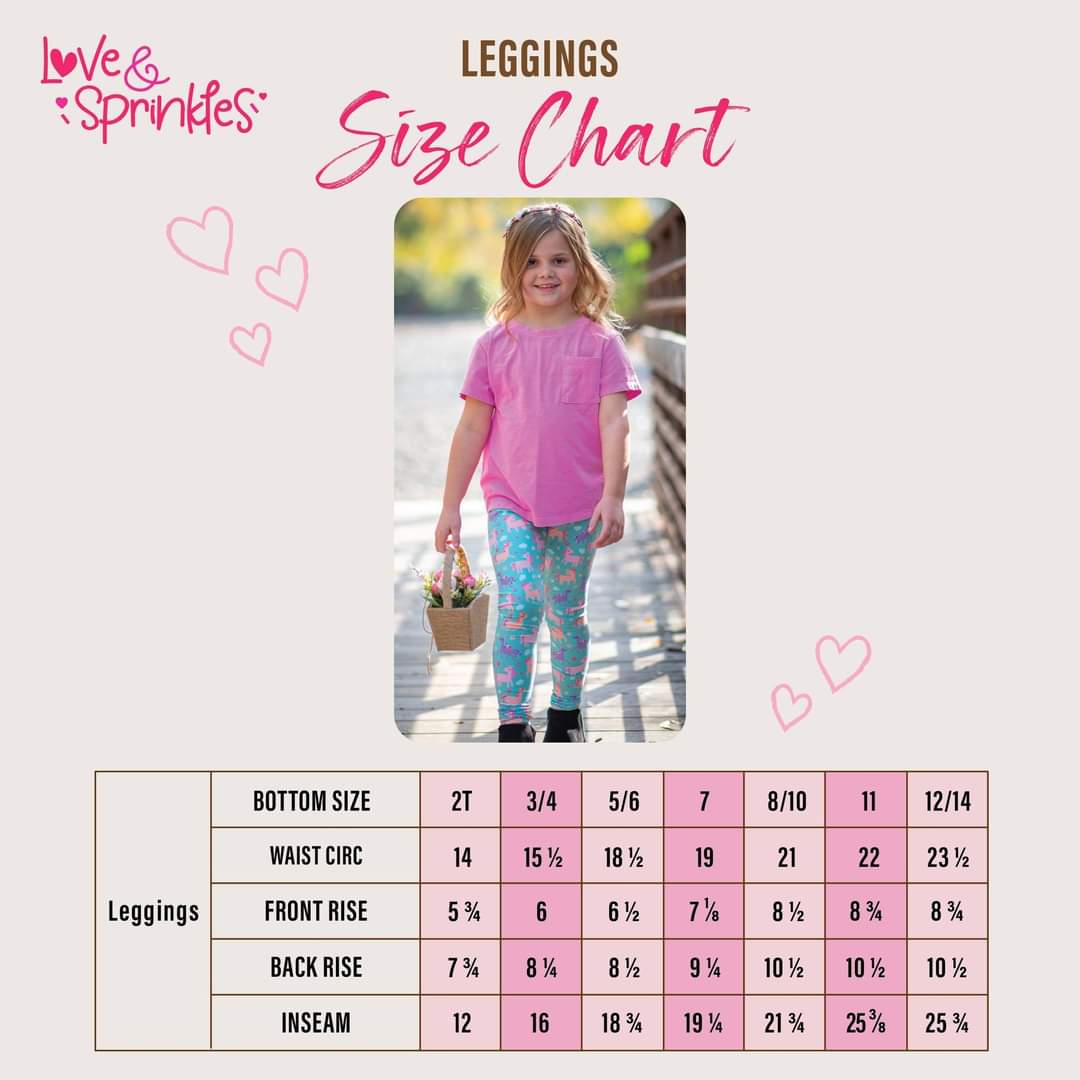 Love & Sprinkles Full Bloom Legging