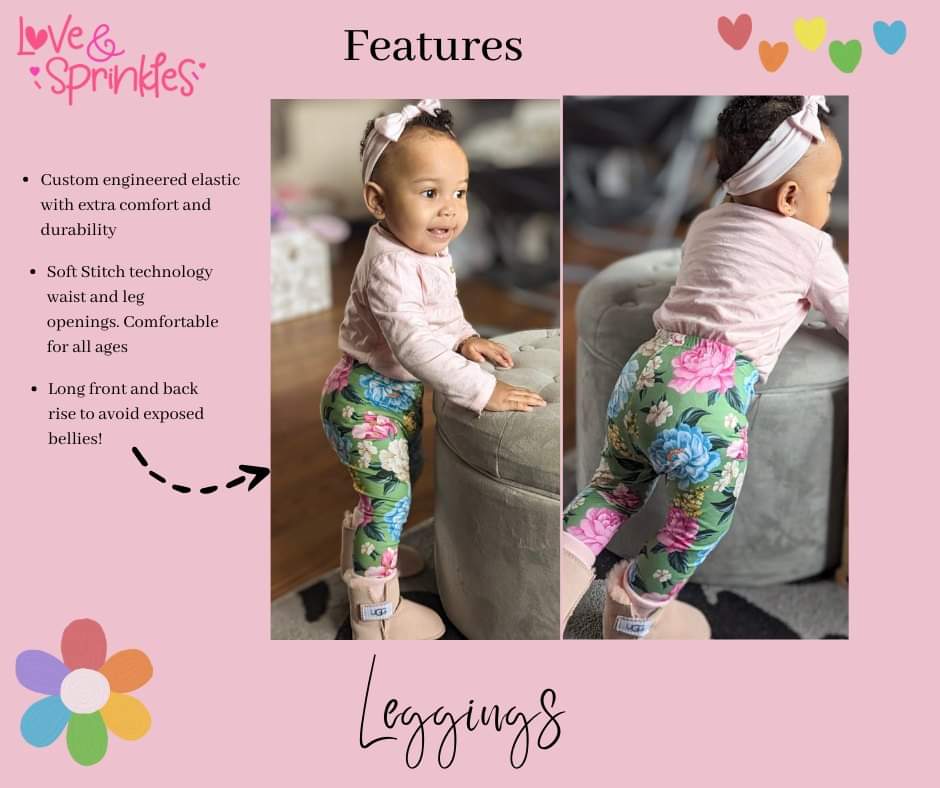 Love & Sprinkles Full Bloom Legging