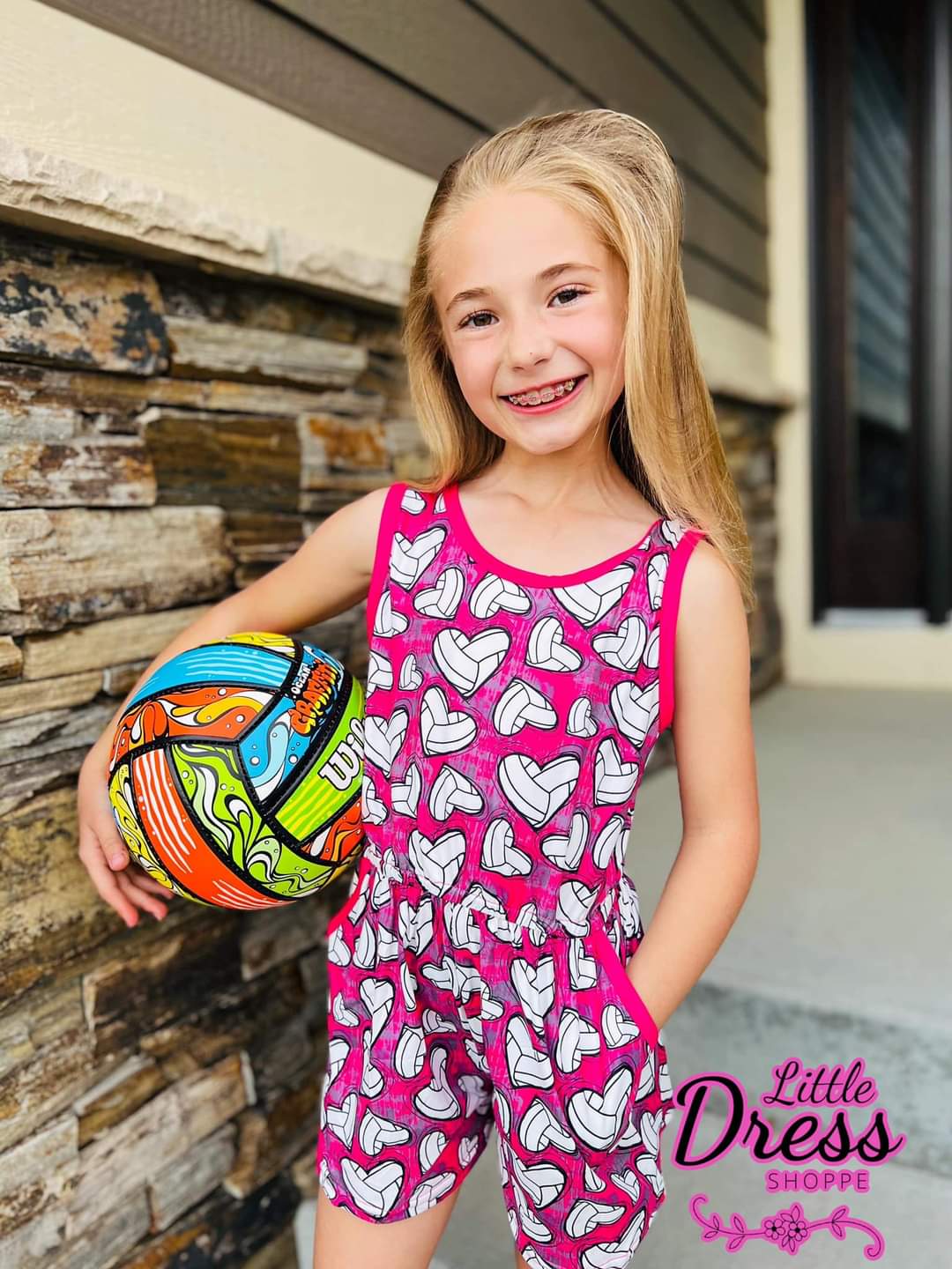 Volleyball Love Romper