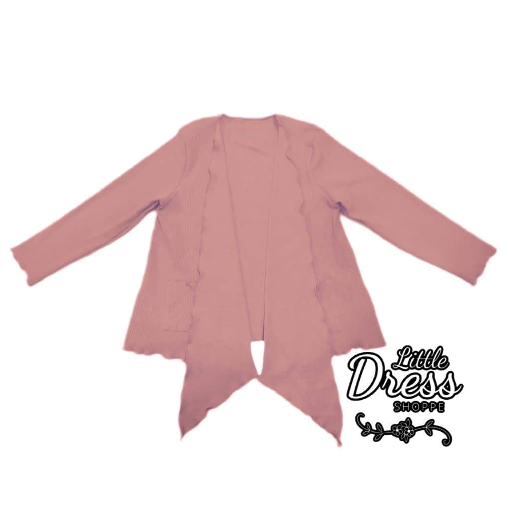 Pocket Cardigan- Mauve