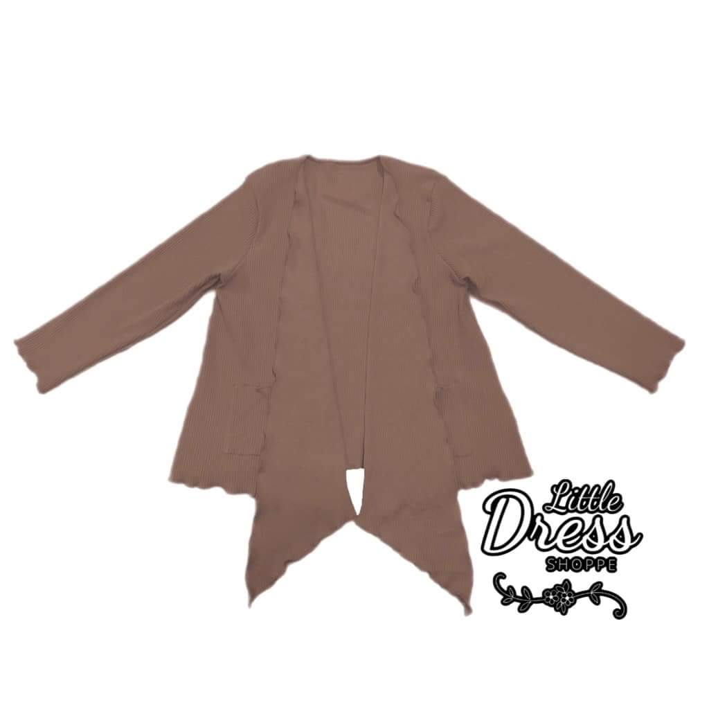 Pocket Cardigan- Taupe