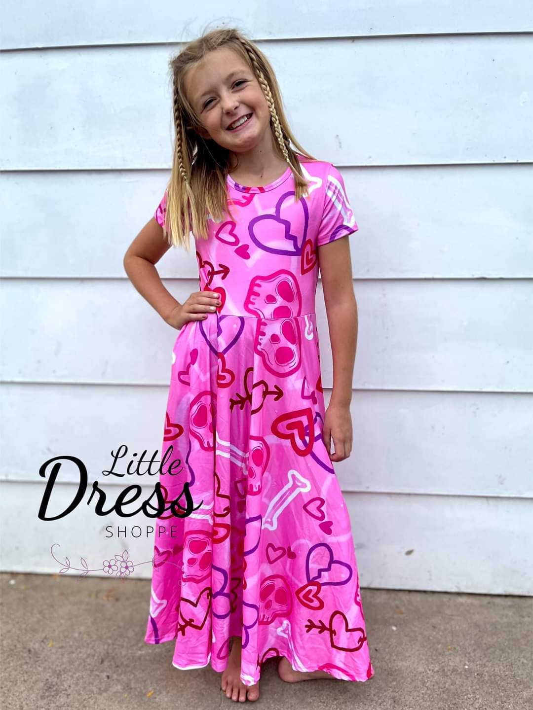Halloween Maxi Twirl Dress