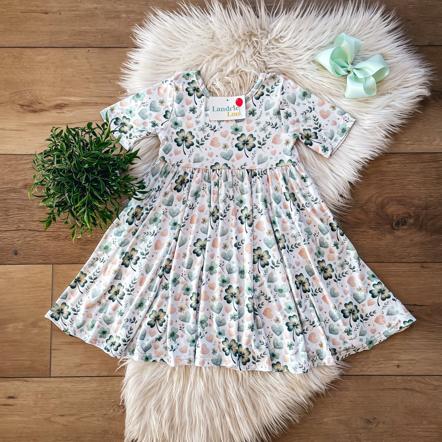 Clover Twirl Dress