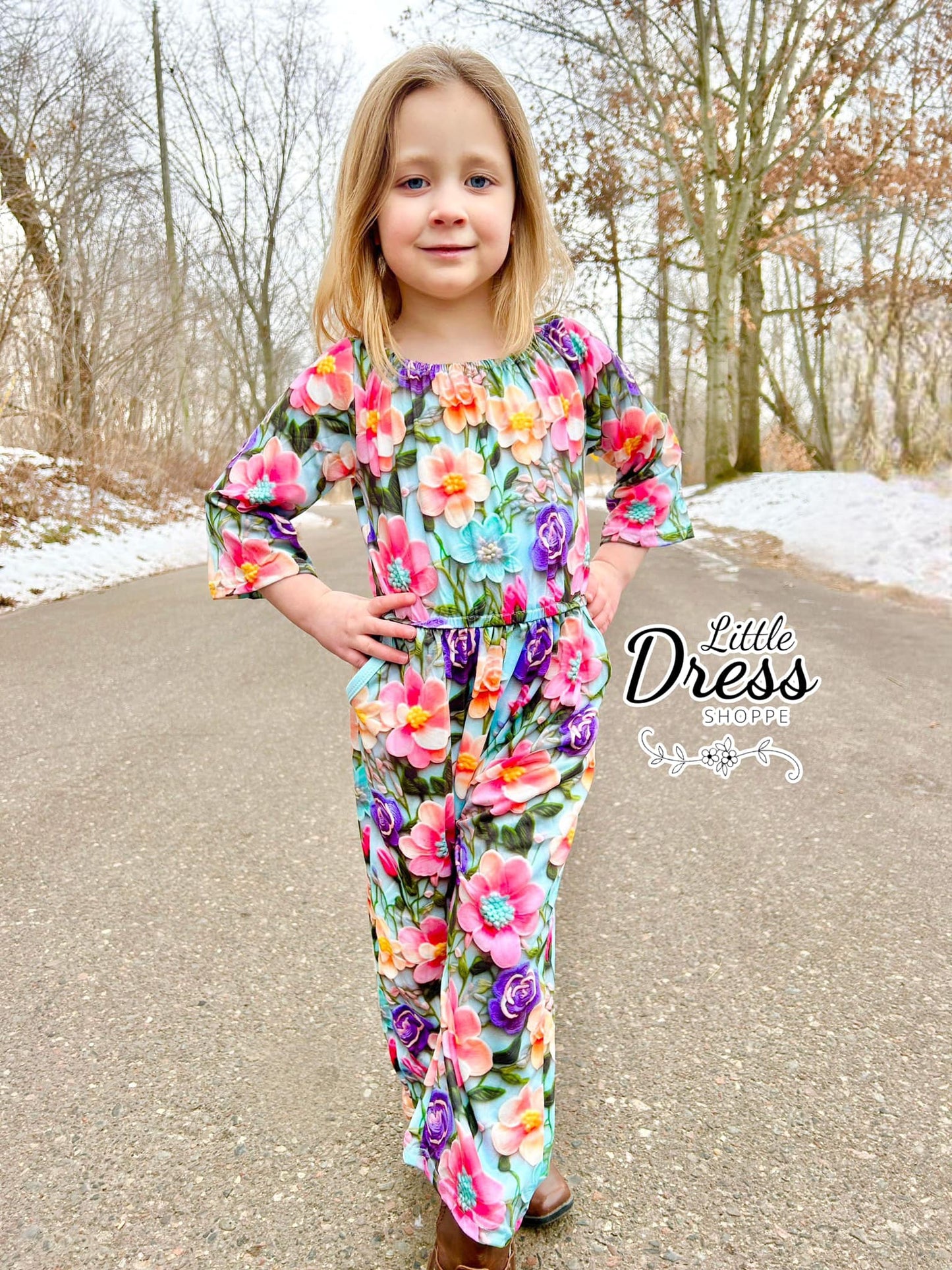 Bright Floral Jumper