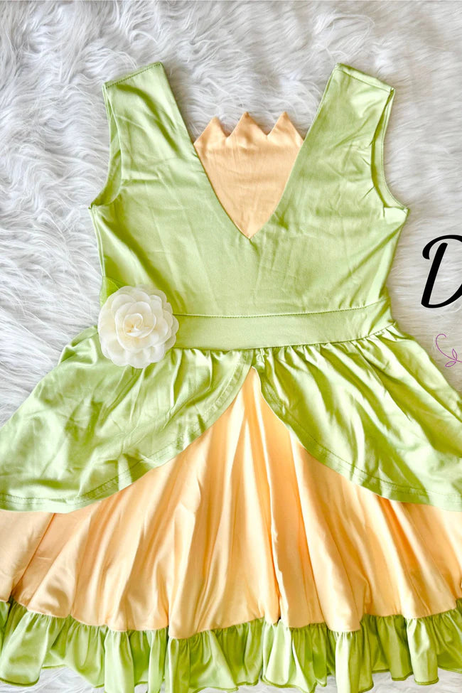 Frog Princess Twirl Dress