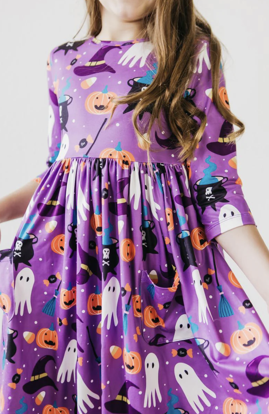 Treats Pocket Twirl Dress
