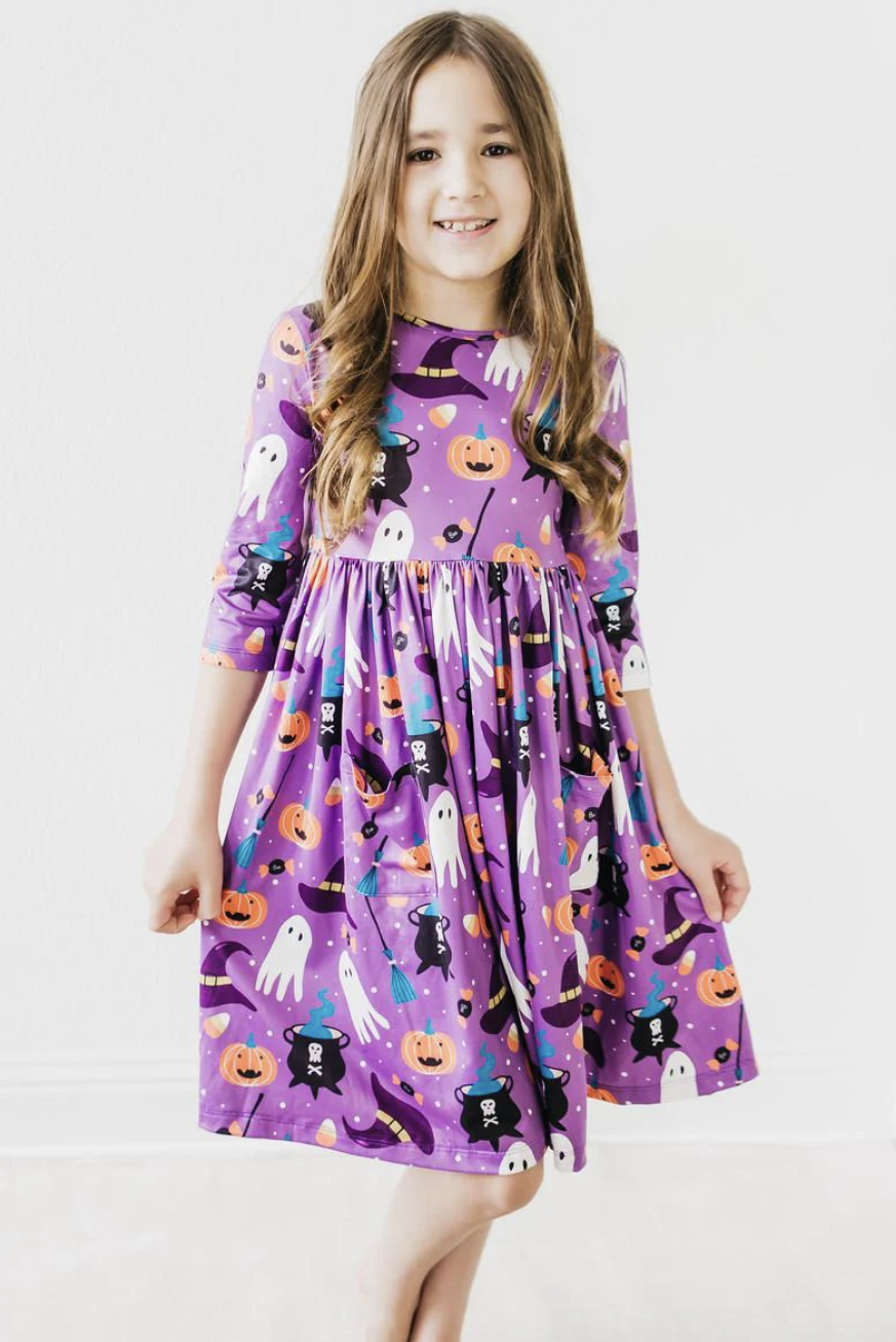 Treats Pocket Twirl Dress