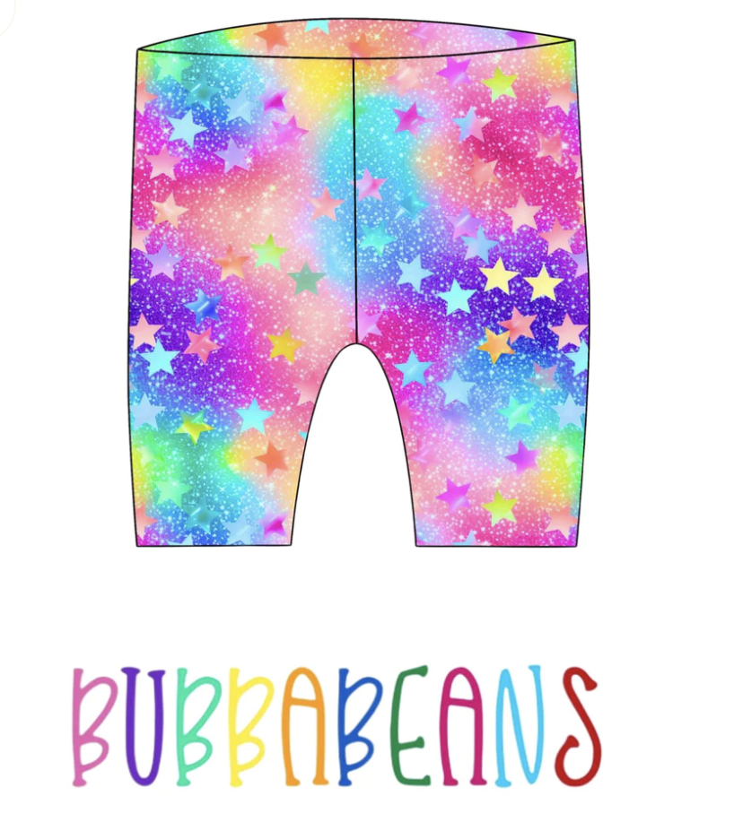 Summer Stars Twirl Shorts
