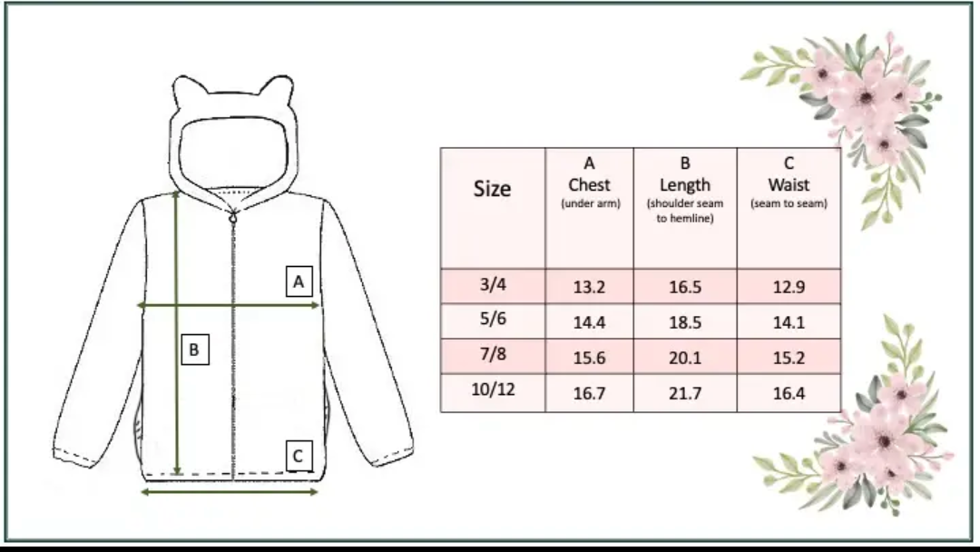 Fur Leopard Jacket with Ears