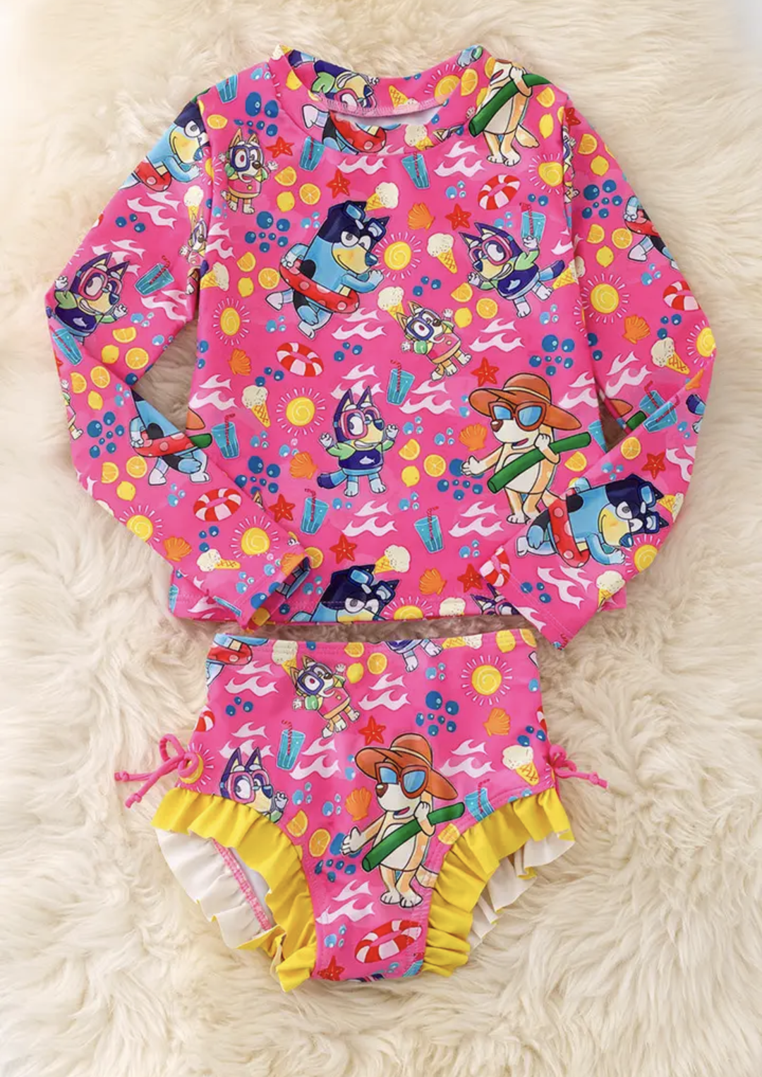 Heeler Family Summer Fun Rash Guard Set