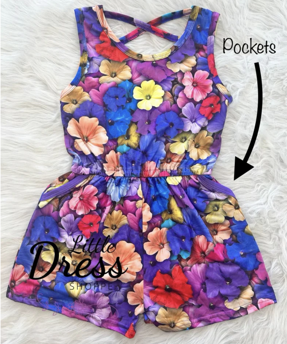 Floral Romper