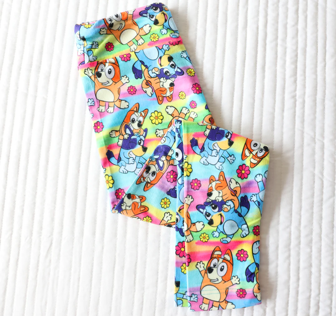 Rainbow Pups Leggings