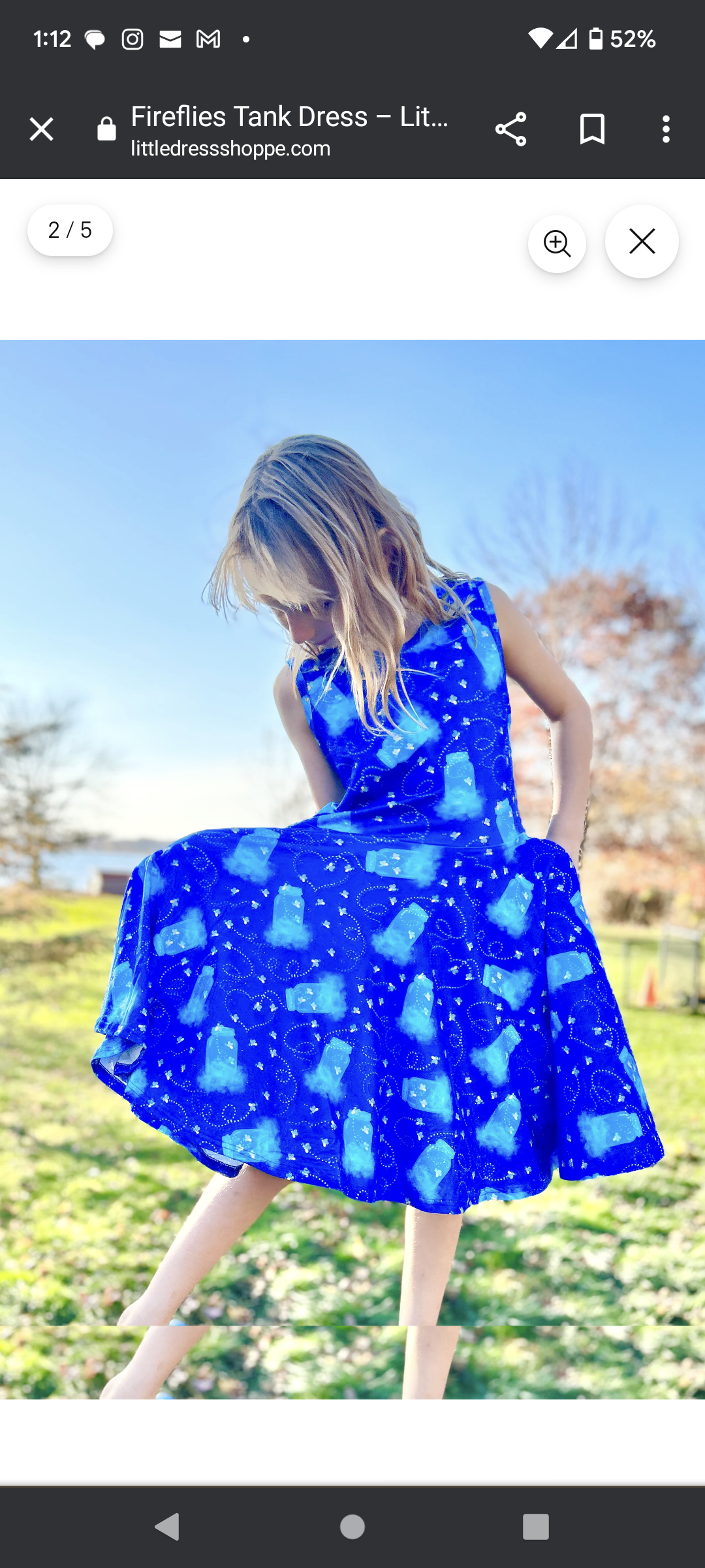 Jar of Fireflies Tank Dress