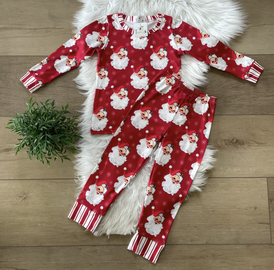 Red Vintage Santa Lounge Set