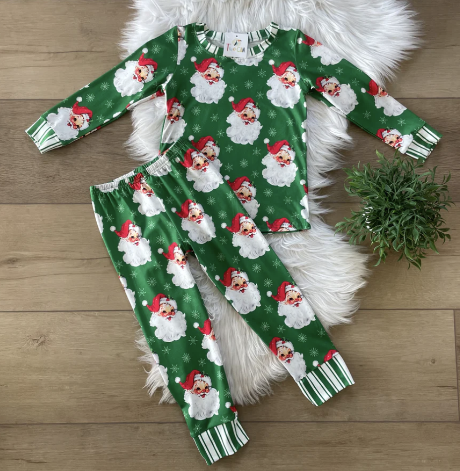 Green Vintage Santa Lounge Set