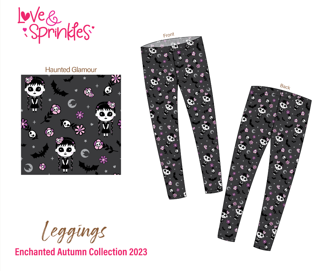 Love & Sprinkles Haunted Glamour Leggings