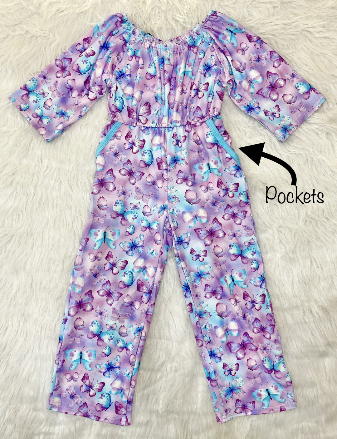 Pastel Butterfly Jumper