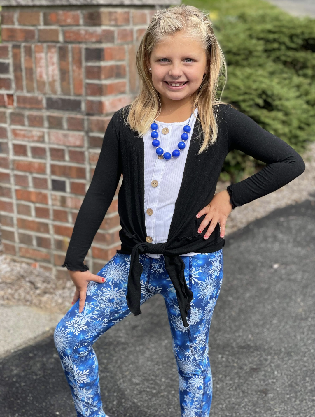 Snowflake Pocket Leggings