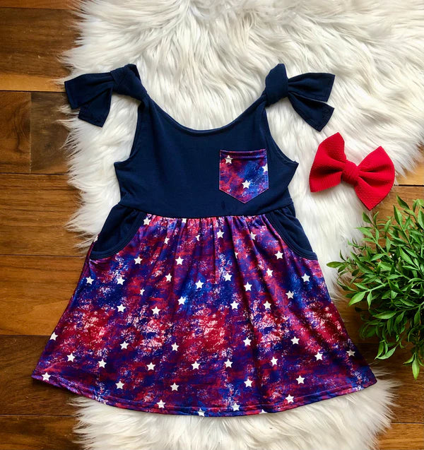 Splatter Stars Dress