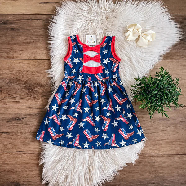 Western Americana Dress
