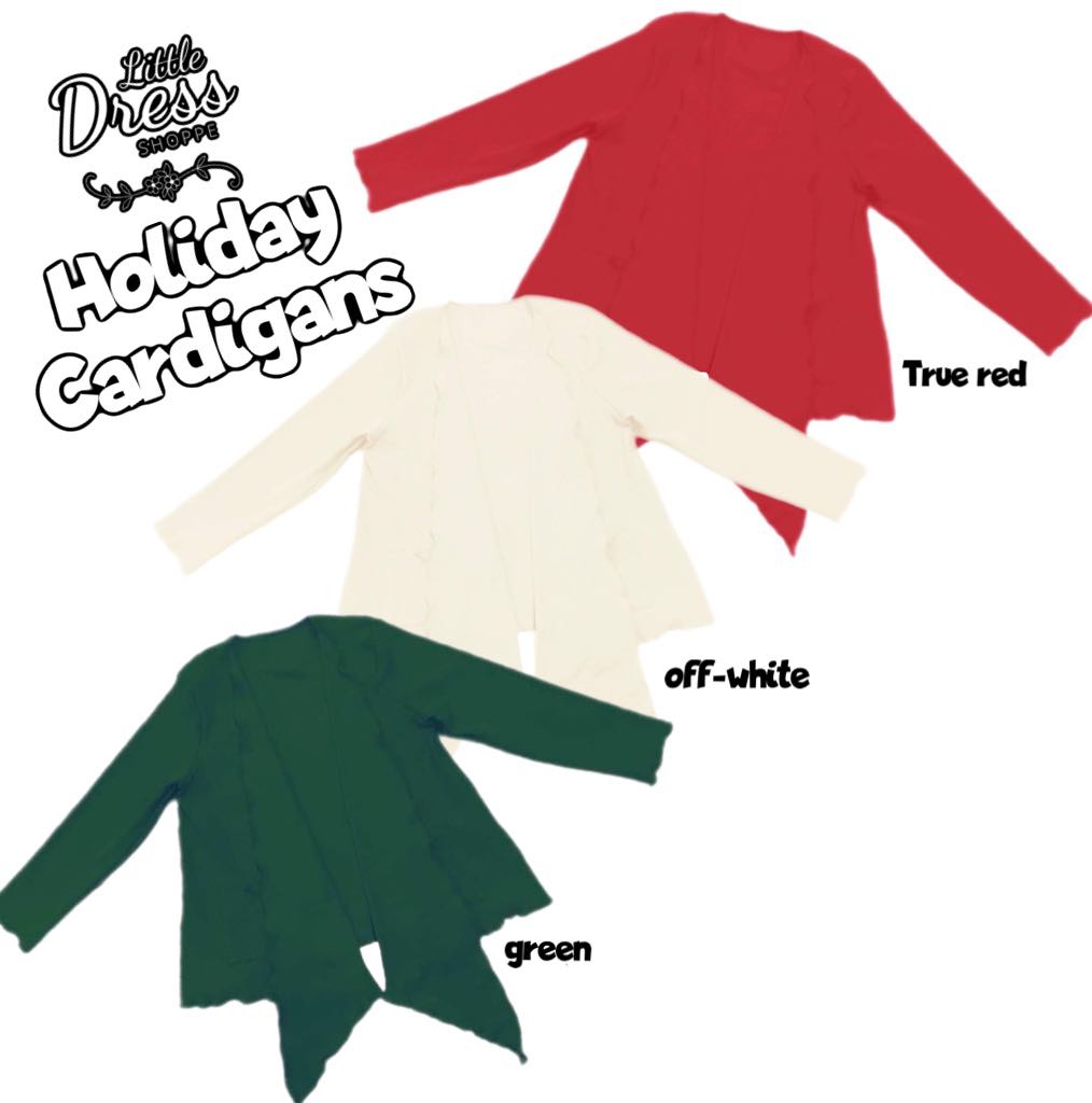 Christmas Pocket Cardigans