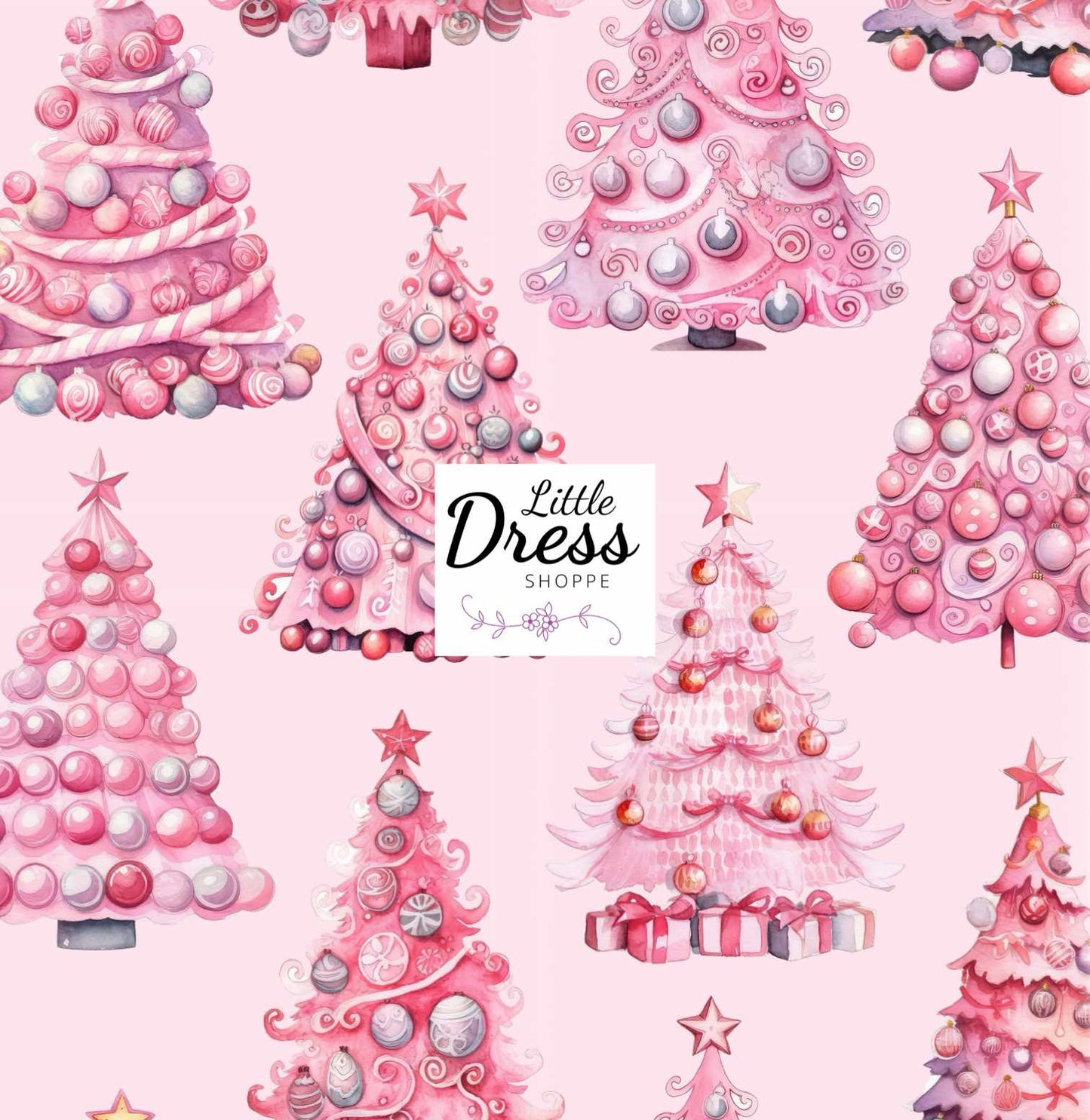 Pink Trees Hoodie