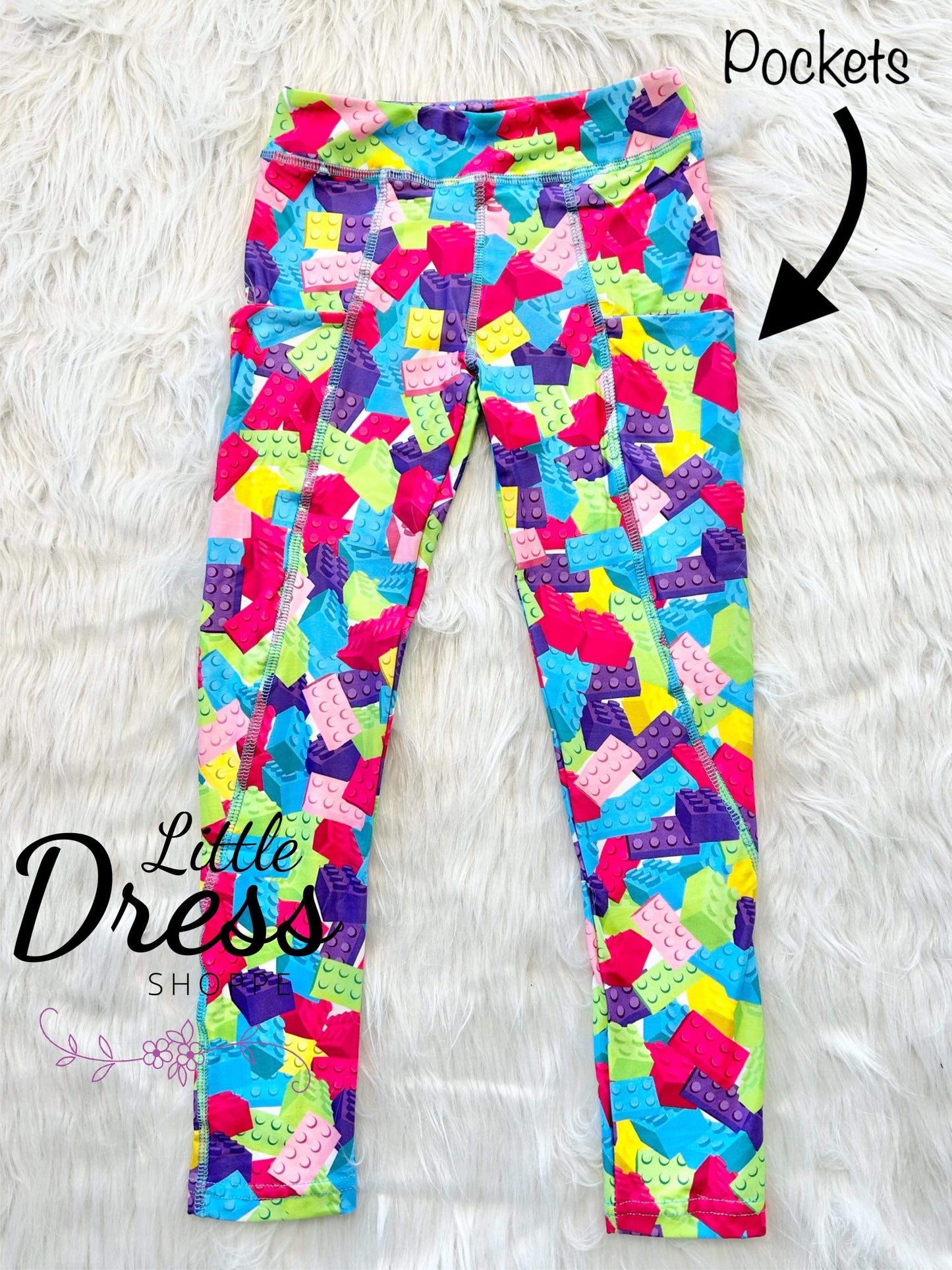 Bright Lego Pocket Legging