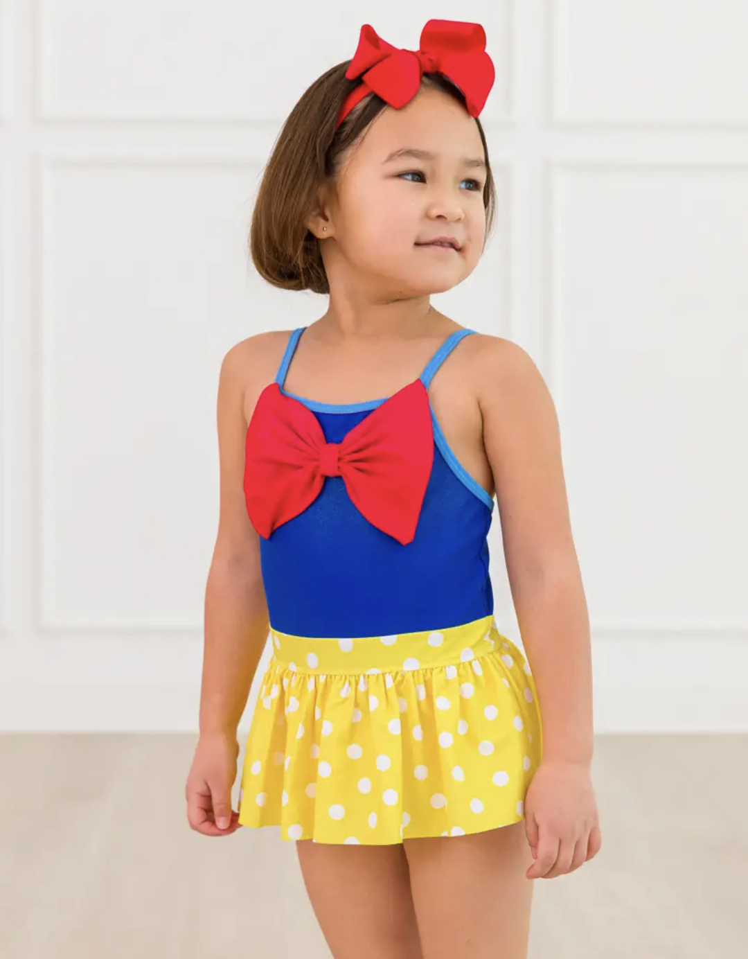 Blue and Yellow Princess Swimsuit