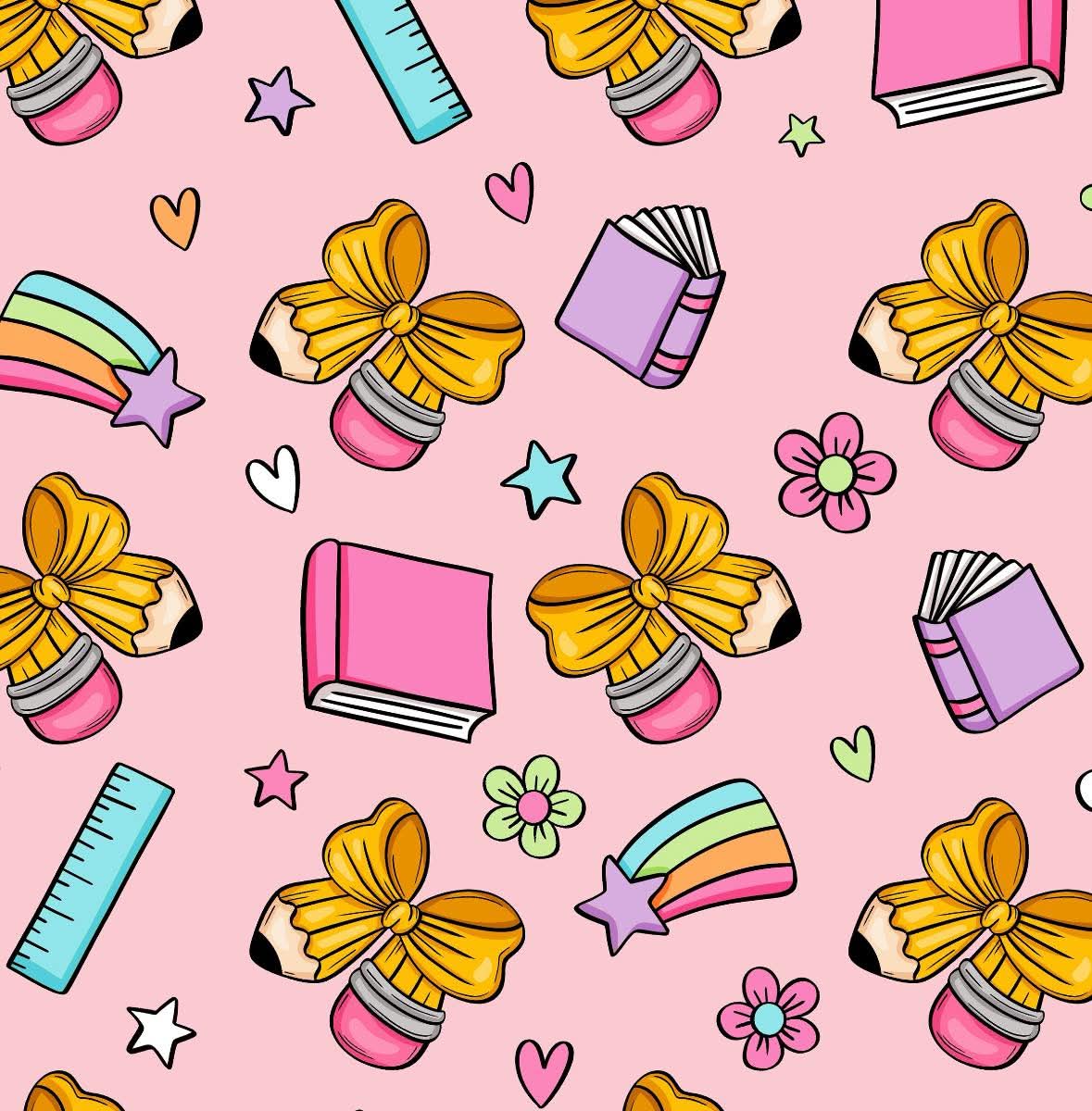 Back to School Bows Twirl Dress