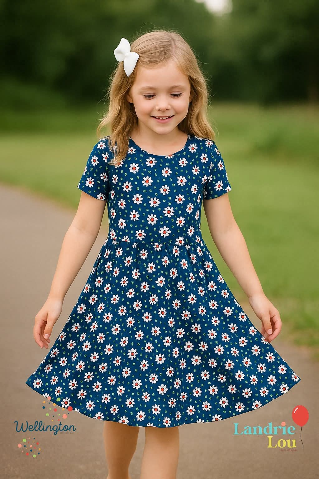 Darling Daisy Bamboo Twirl Dress
