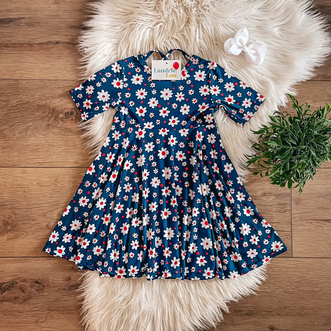 Darling Daisy Bamboo Twirl Dress