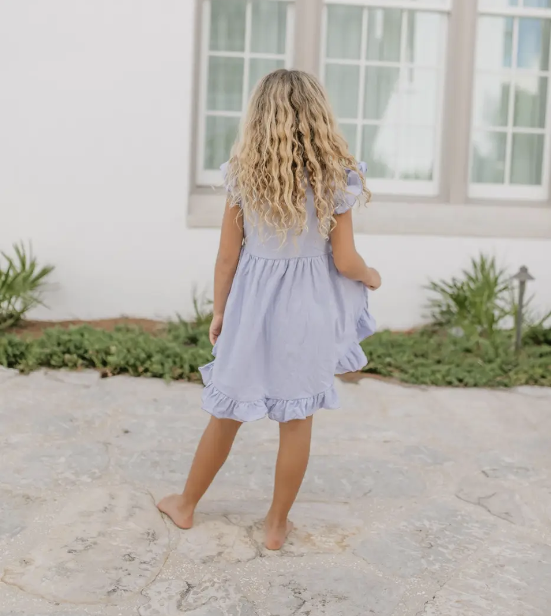 Retro Check Hi-Lo Short Set