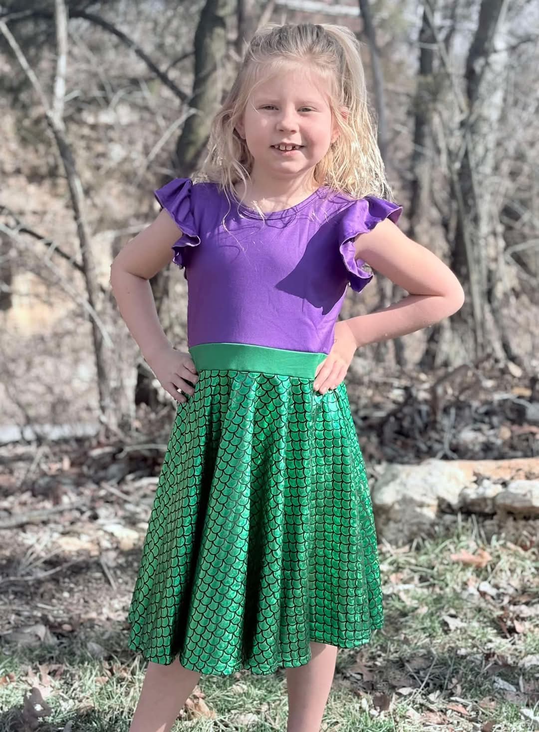 Princess of the Sea Twirl Dress