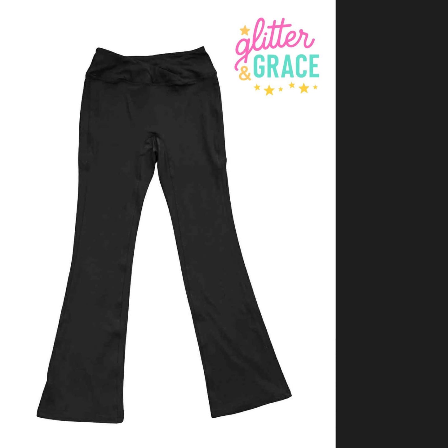 Black Flare Leggings
