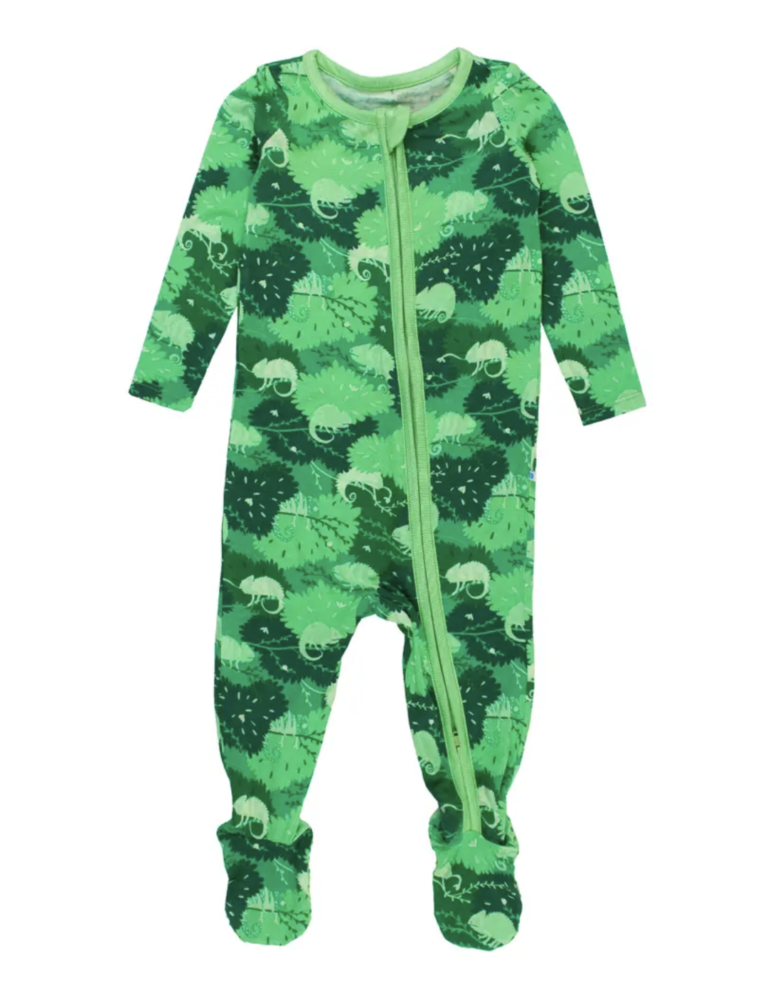 Camo Chameleon Bamboo Zippy Romper