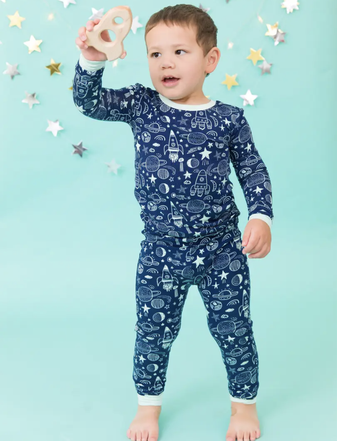 Blast Off Bamboo Pajama Set