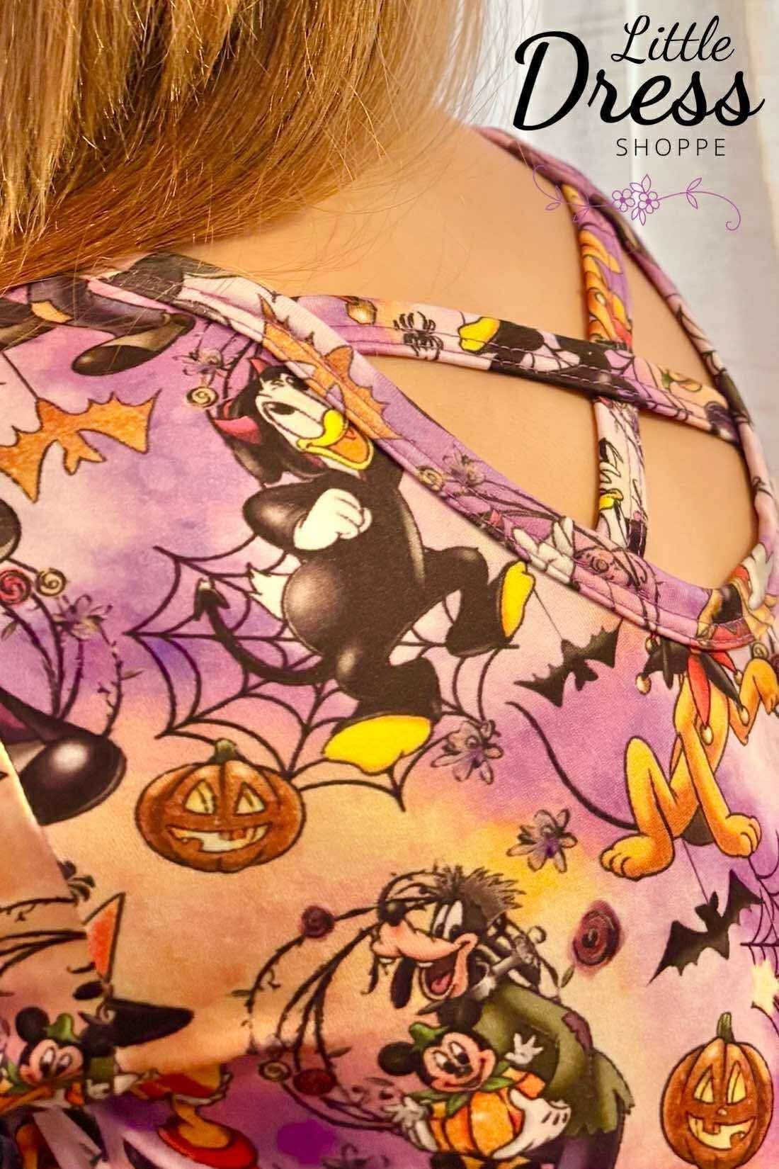 Halloween Mickey & Friends Twirl Dress