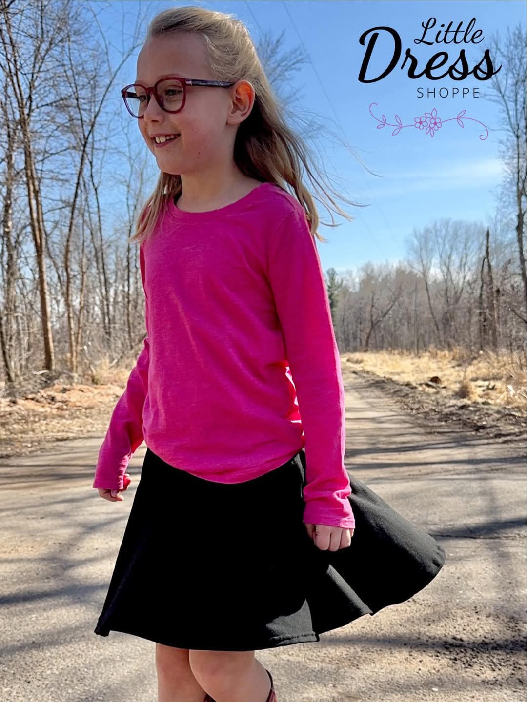 Solid Hidden Pocket Skort