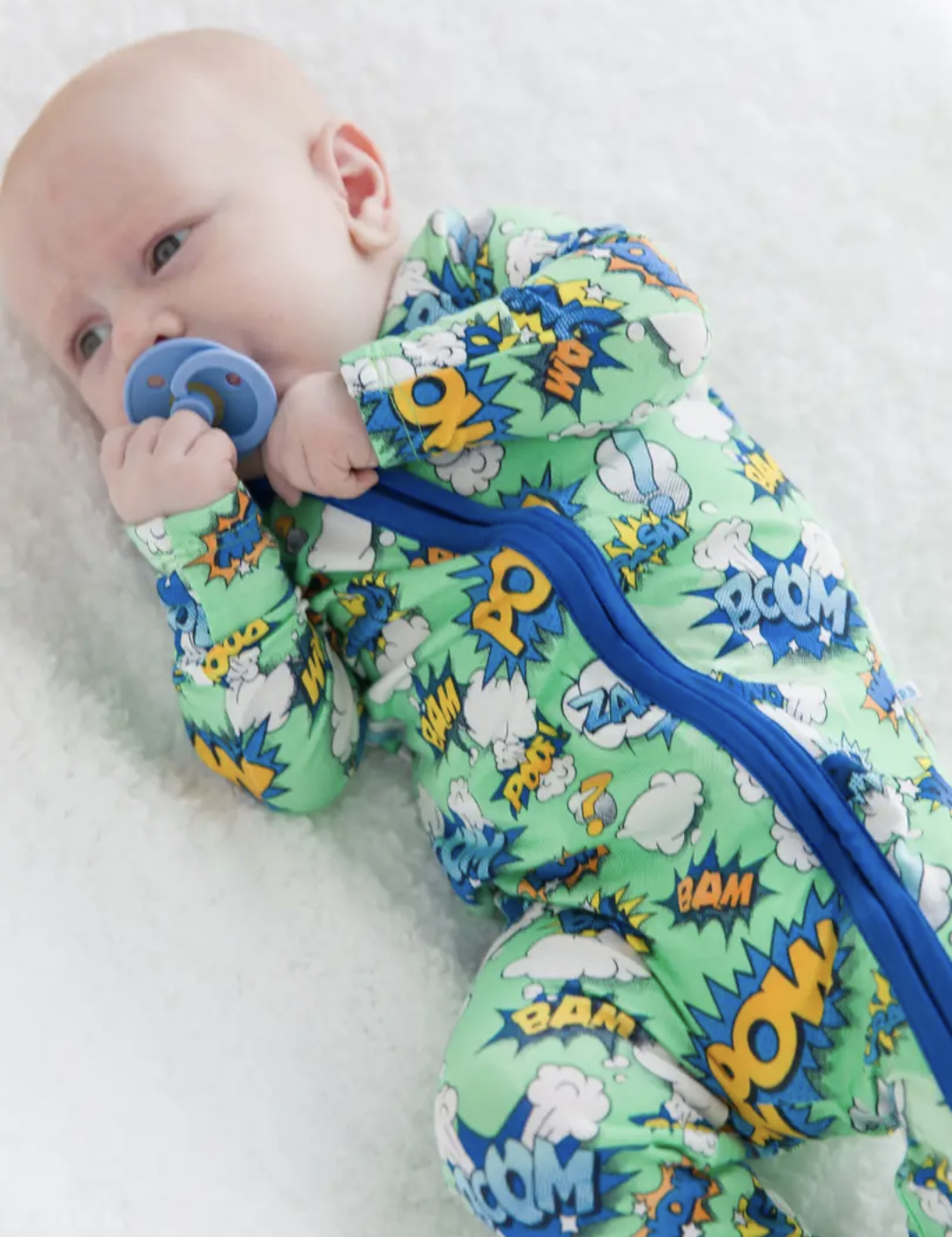 Boom Pow Bamboo Zippy Romper