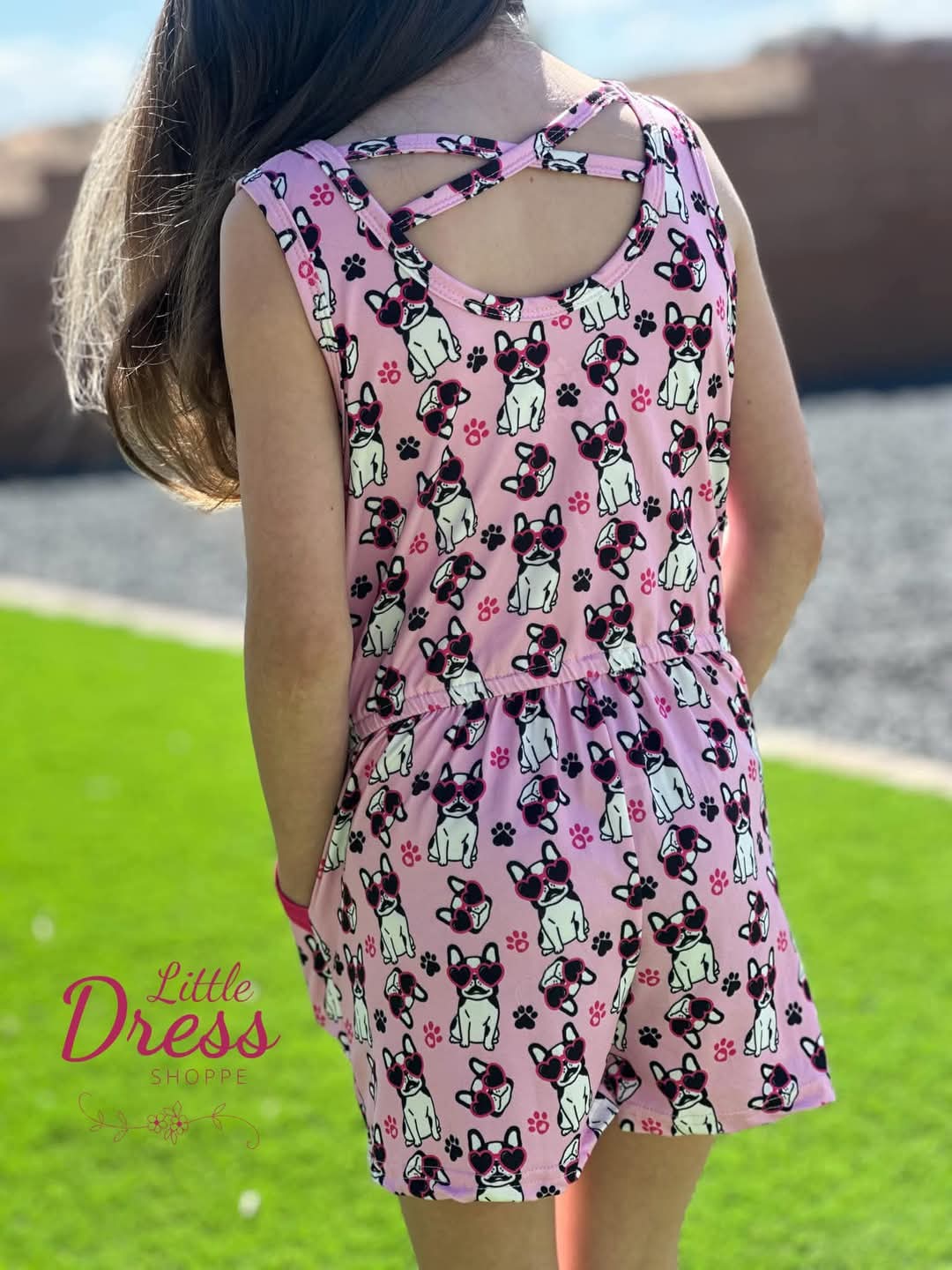 Frenchie Love Romper