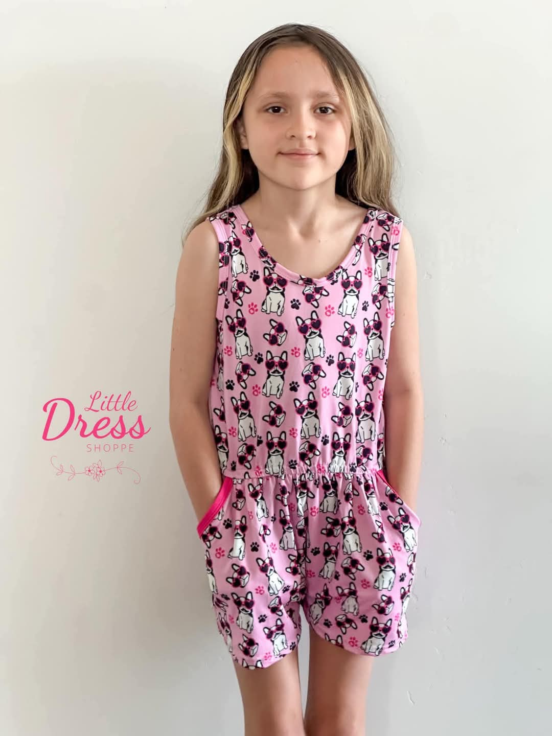 Frenchie Love Romper