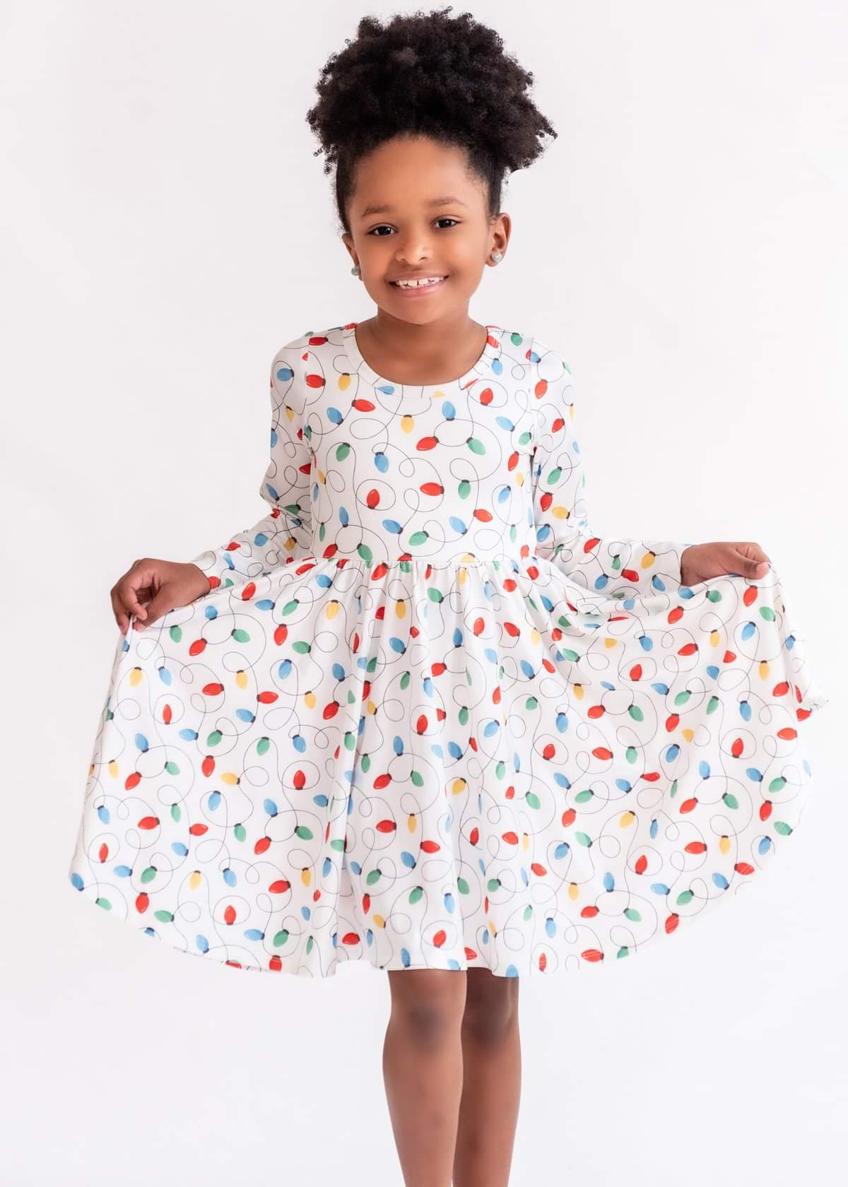 All Is Bright Twirl Dress